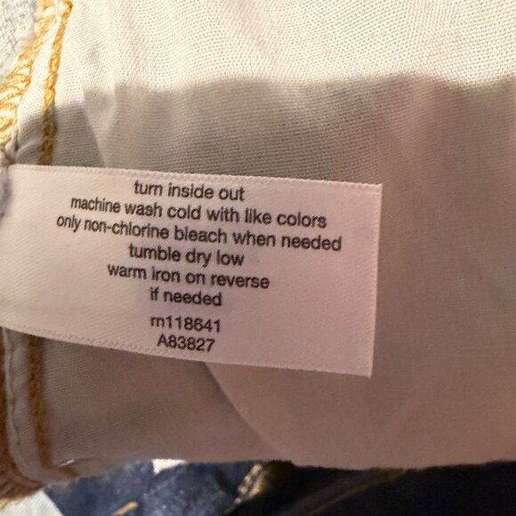 NWT Lane Bryant Signature Fit Wide Leg Womens Plus Sz 24 Dark Wash Denim Jeans - Picture 6 of 11